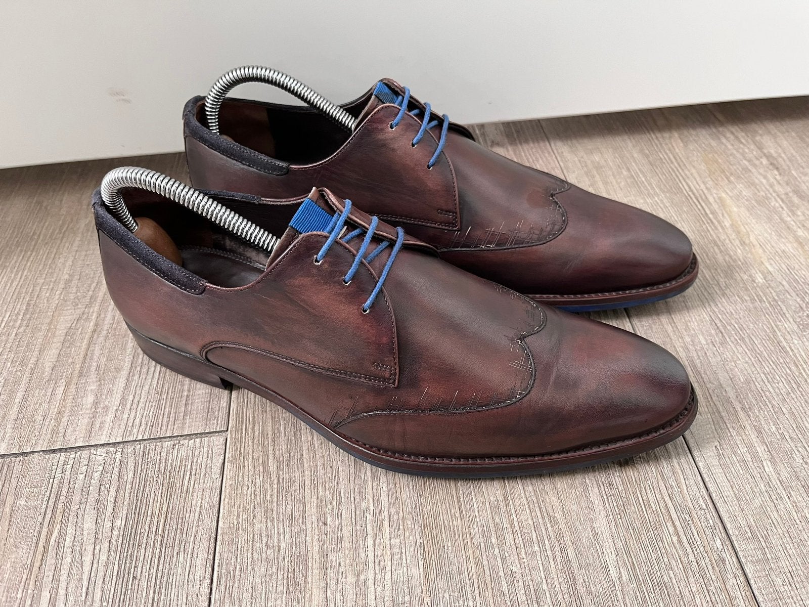 Floris van Bommel herenschoenen maat 7.5 / 41.5, Kleding | Heren, Schoenen, Floris van Bommel, Bruin, Floris van Bommel, Ophalen of Verzenden