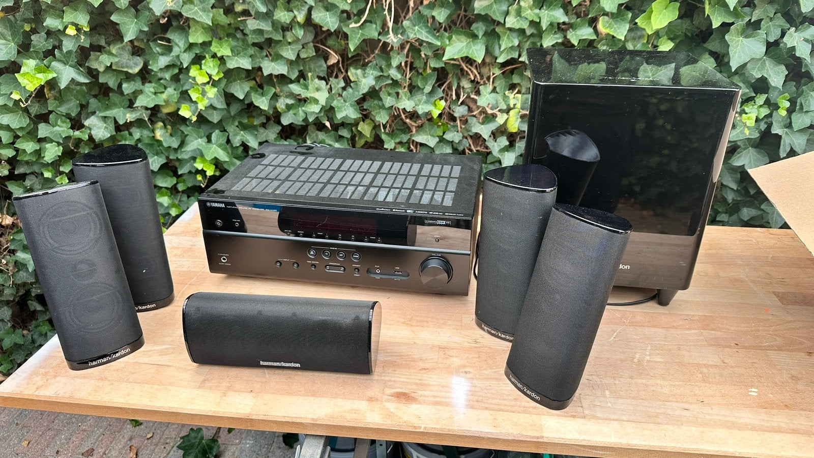 Surround set te koop yamaha, Overige merken, Gebruikt, 70 watt of meer, Ophalen of Verzenden