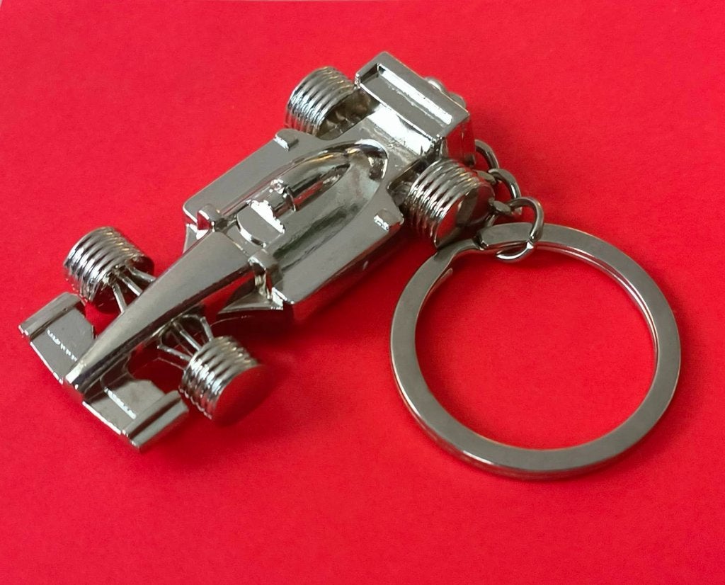 Formule 1 raceauto sleutelhanger, Ophalen of Verzenden, Nieuw, Sport