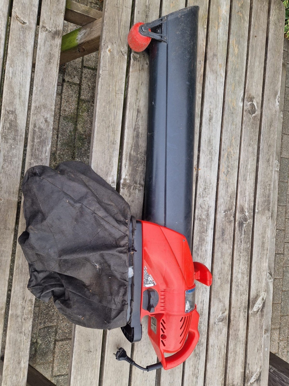 bladblazer bladzuiger 2000w, Tuin en Terras, Ophalen, Gebruikt, Handgedragen, Met opvangzak