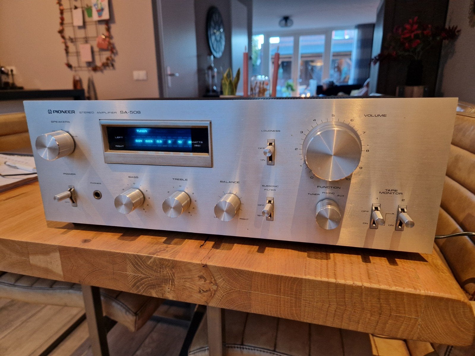 Pioneer SA-508 versterker blue-line serie, Ophalen of Verzenden