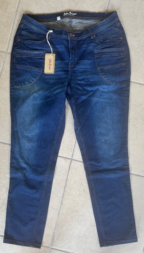 Nieuwe spijkerbroek van John Baner maat 46, Blauw, John Baner, Overige jeansmaten, Nieuw