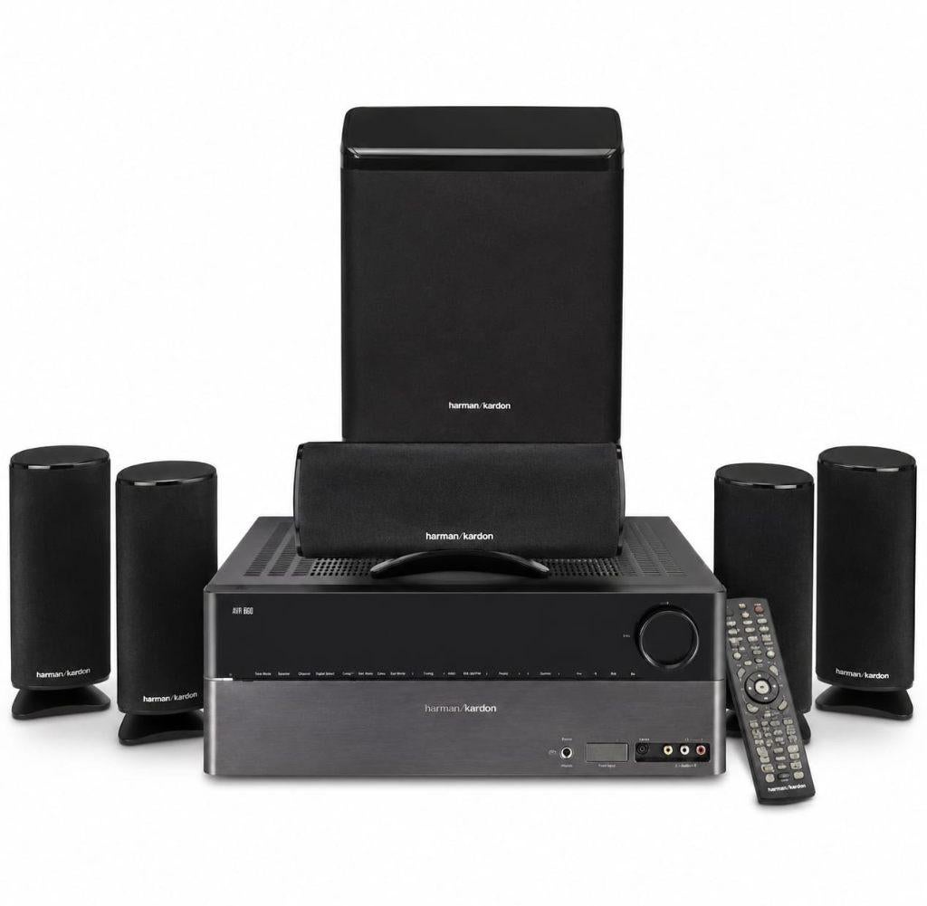 Harman Kardon AVR 254 7.1-kanaals audio/video-receiver, Gebruikt, 120 watt of meer, Ophalen, Overige merken
