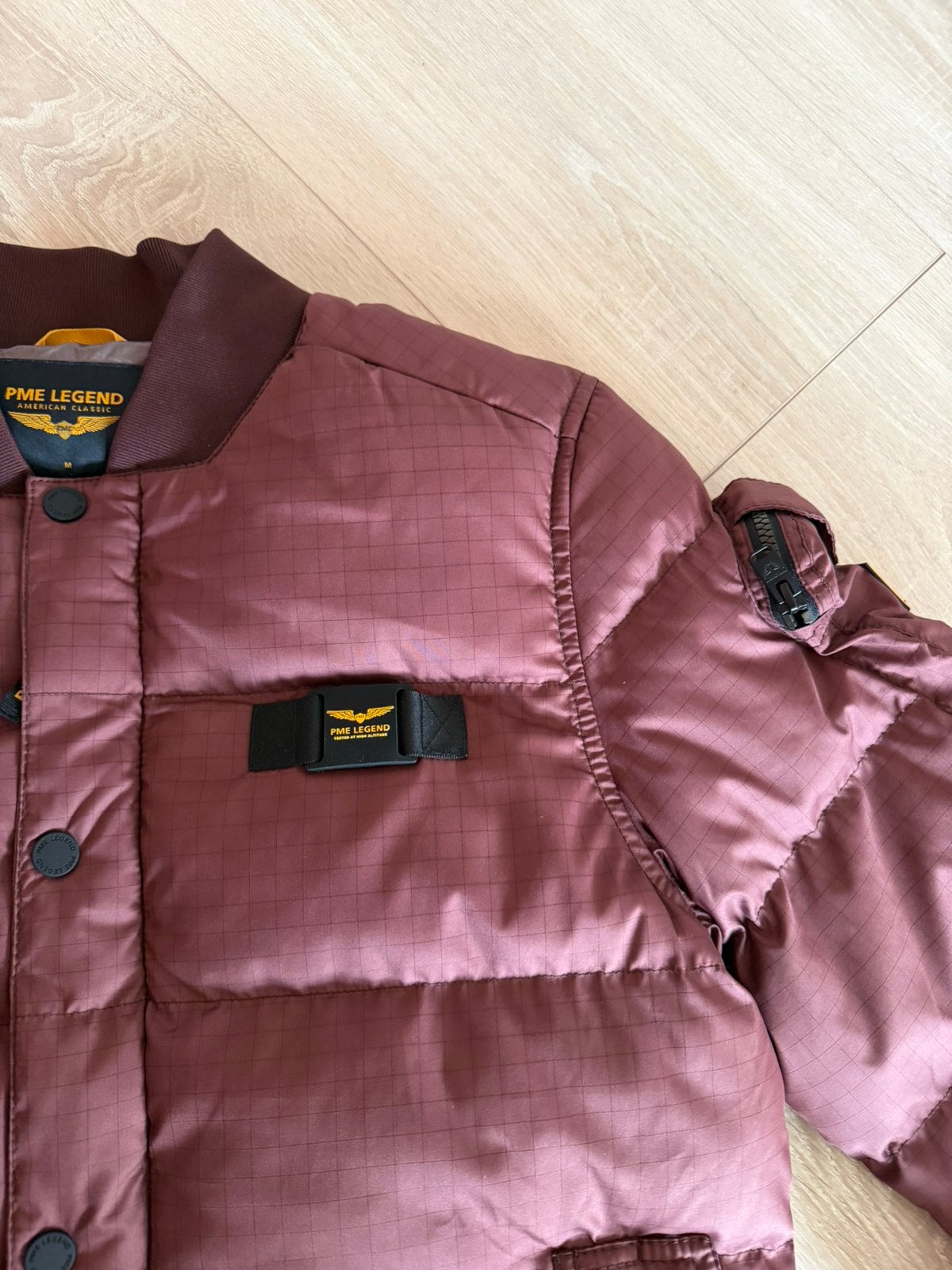 Pme Legend winterjas maat M Bordeauxrood, Verzenden, Zo goed als nieuw, Rood