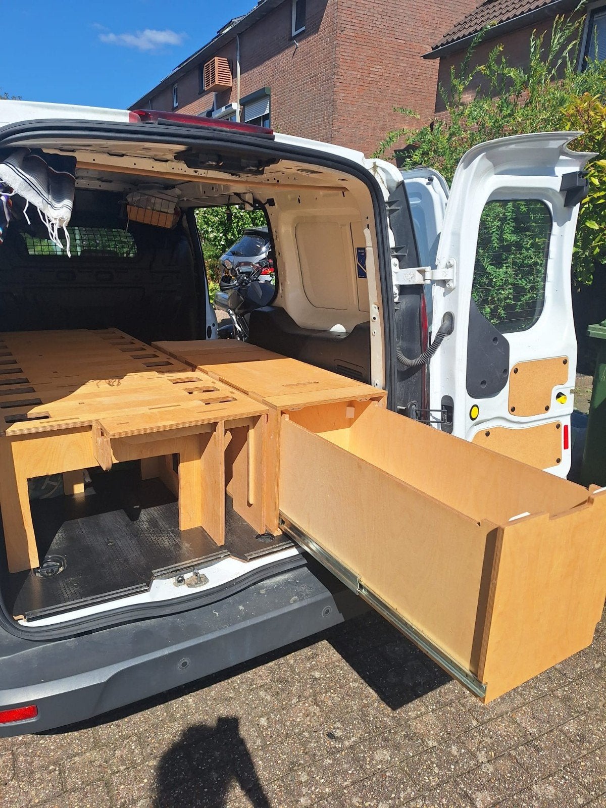 Complete camper inbouw voor Ford Transit Connect L2, Caravans en Kamperen, Ophalen of Verzenden, Zo goed als nieuw