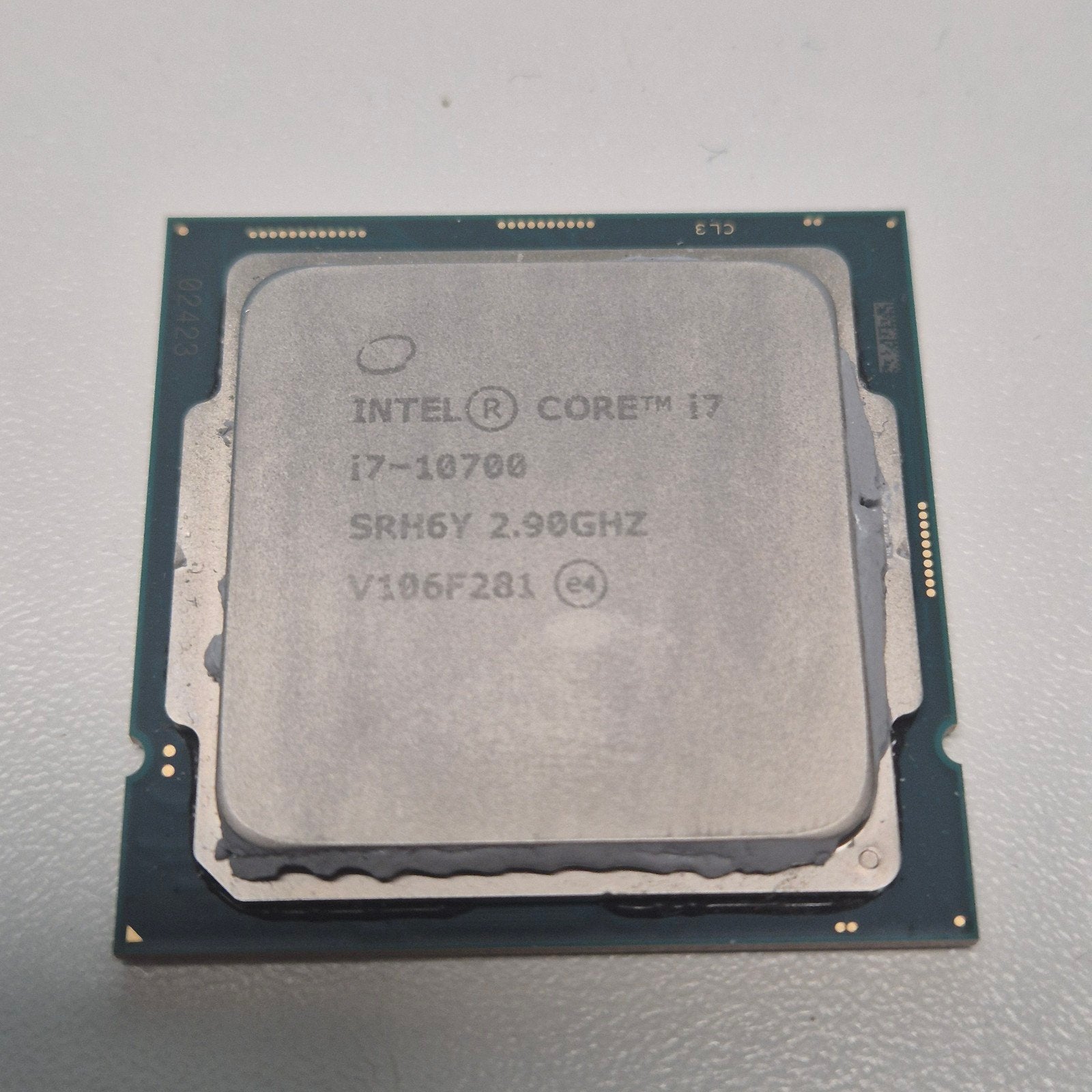 Intel Core i7-10700 Socket LGA 1200, Computers en Software, 8-core, Gebruikt, Ophalen of Verzenden, LGA 1200