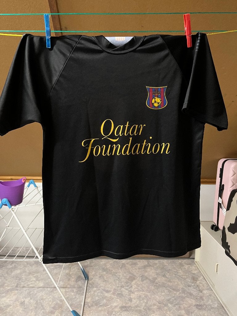 Voetbalshirt (kindervoetbalshirt) - (Qatar) - (Messi), Maat XS of kleiner, Ophalen of Verzenden, Gebruikt, Shirt