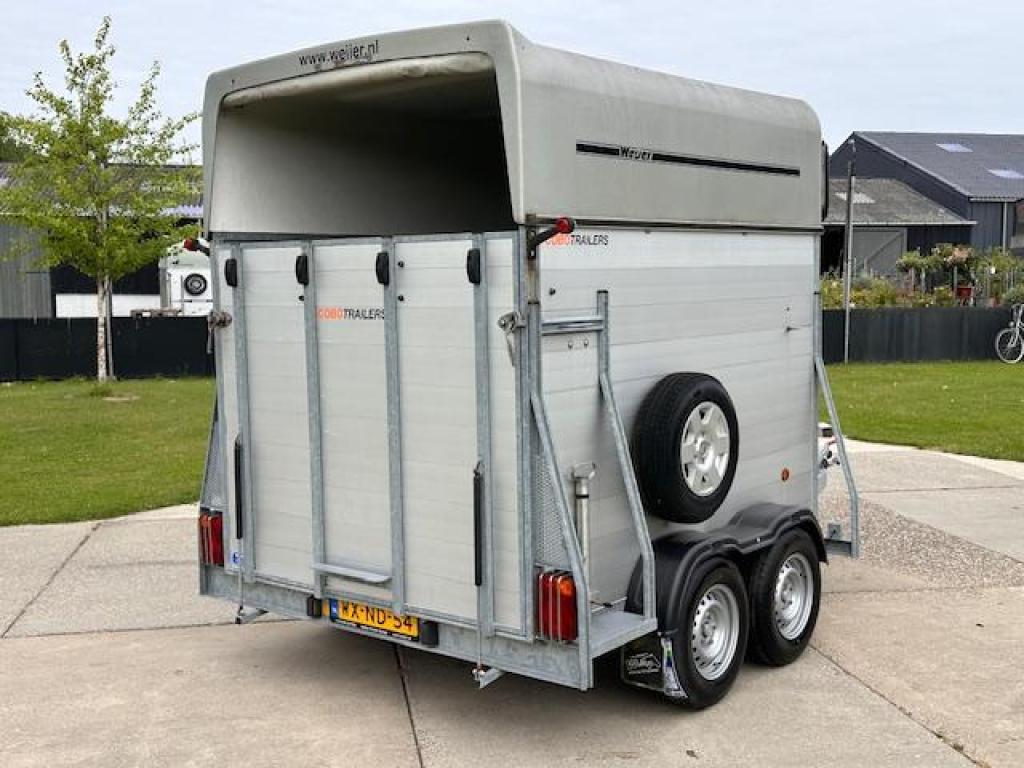 Weijer VOL ALUMINIUM TOPSTAAT zadelkamer paardentrailer, Dieren en Toebehoren, Paarden en Pony's | Trailers en Aanhangwagens, Gebruikt