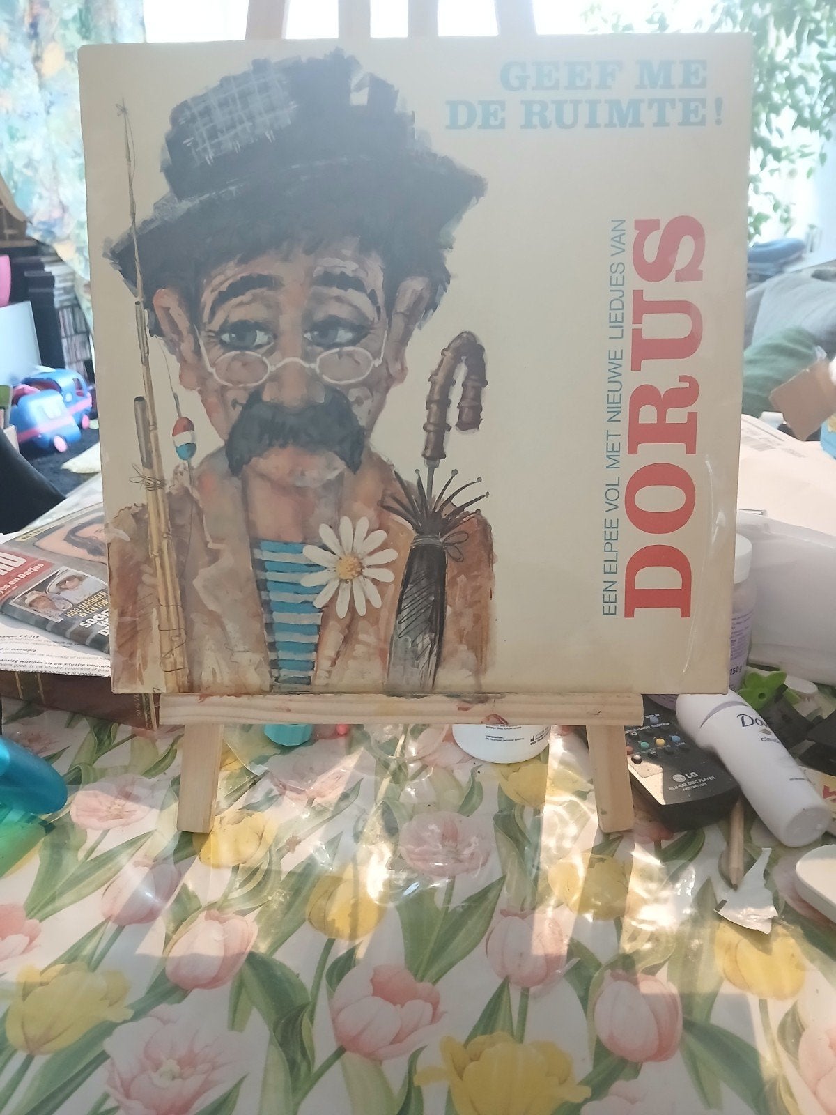 Dorus - Geef me de ruimte! (LP), Cd's en Dvd's, Ophalen of Verzenden, Gebruikt, Levenslied of Smartlap