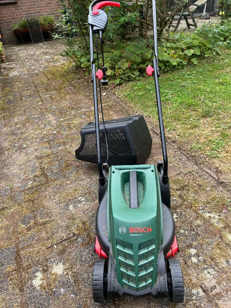 Bosch electrische grasmaaier, Tuin en Terras, Grasmaaiers, Cirkelmaaier, Gebruikt, Elektrische grasmaaier, Ophalen of Verzenden