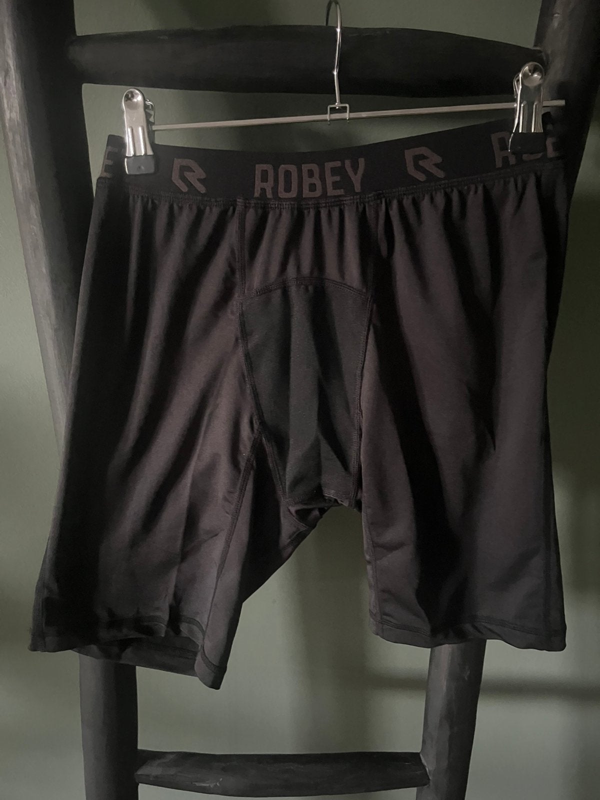 Zwart Robey slidingsbroekje L sportbroekje shorts, Maat 52/54 (L), Verzenden, Zwart, Nieuw