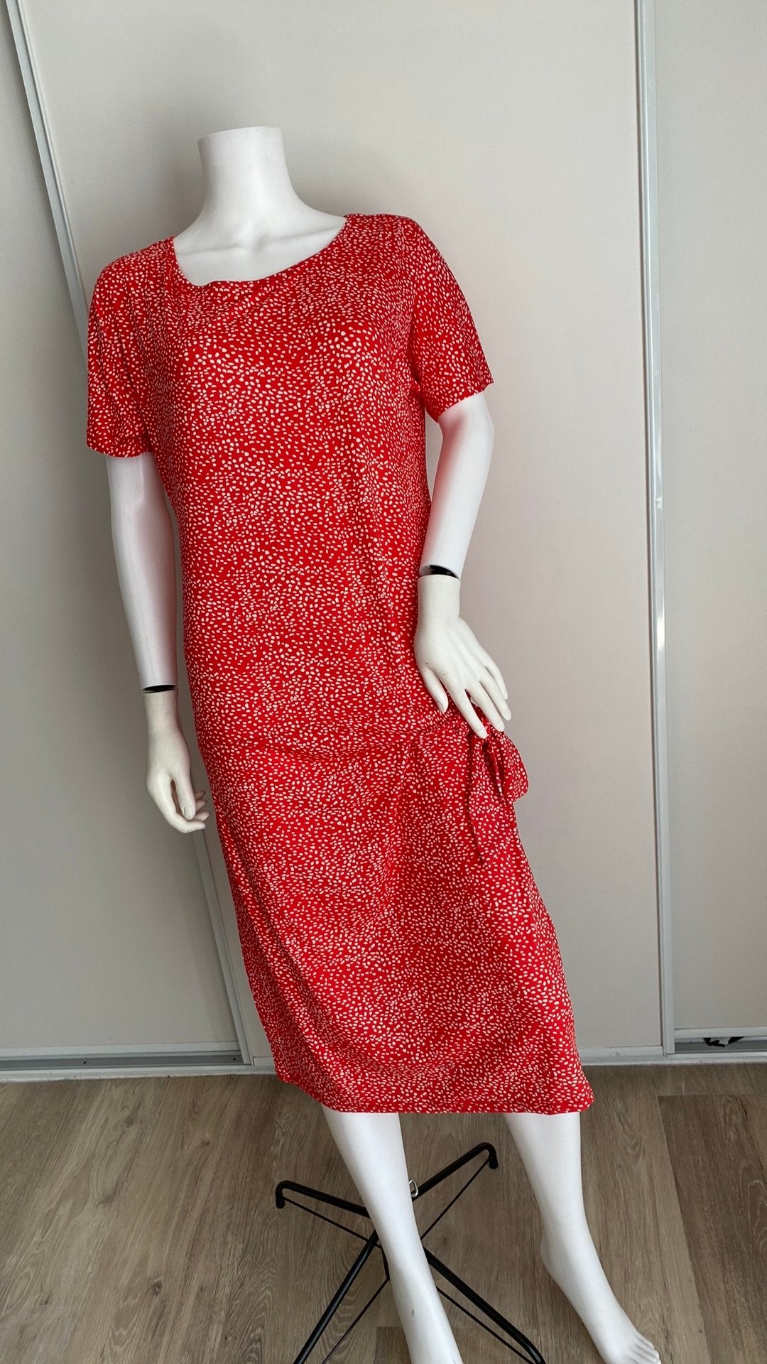 Freequent jurk L, Kleding | Dames, Maat 42/44 (L), Ophalen of Verzenden, Zo goed als nieuw, Rood