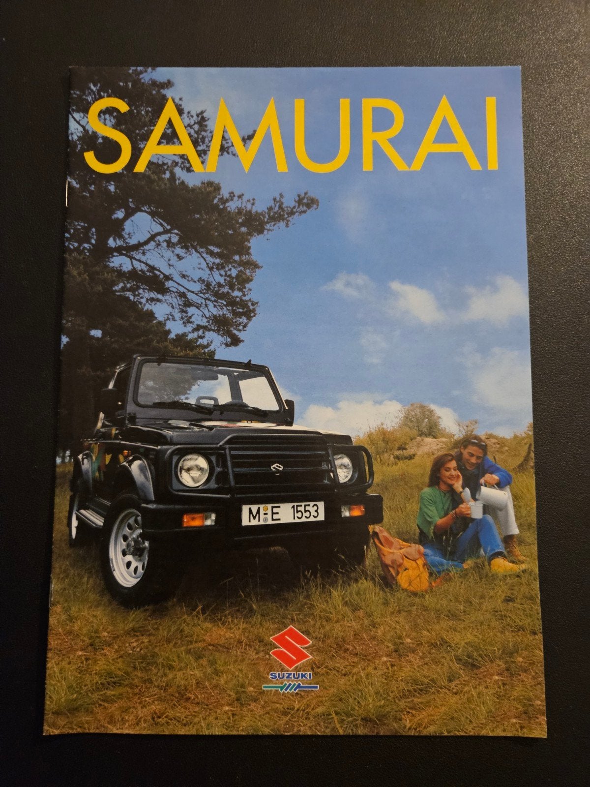 Brochure Suzuki Samurai 1995, Boeken, Ophalen of Verzenden, Zo goed als nieuw, Overige merken