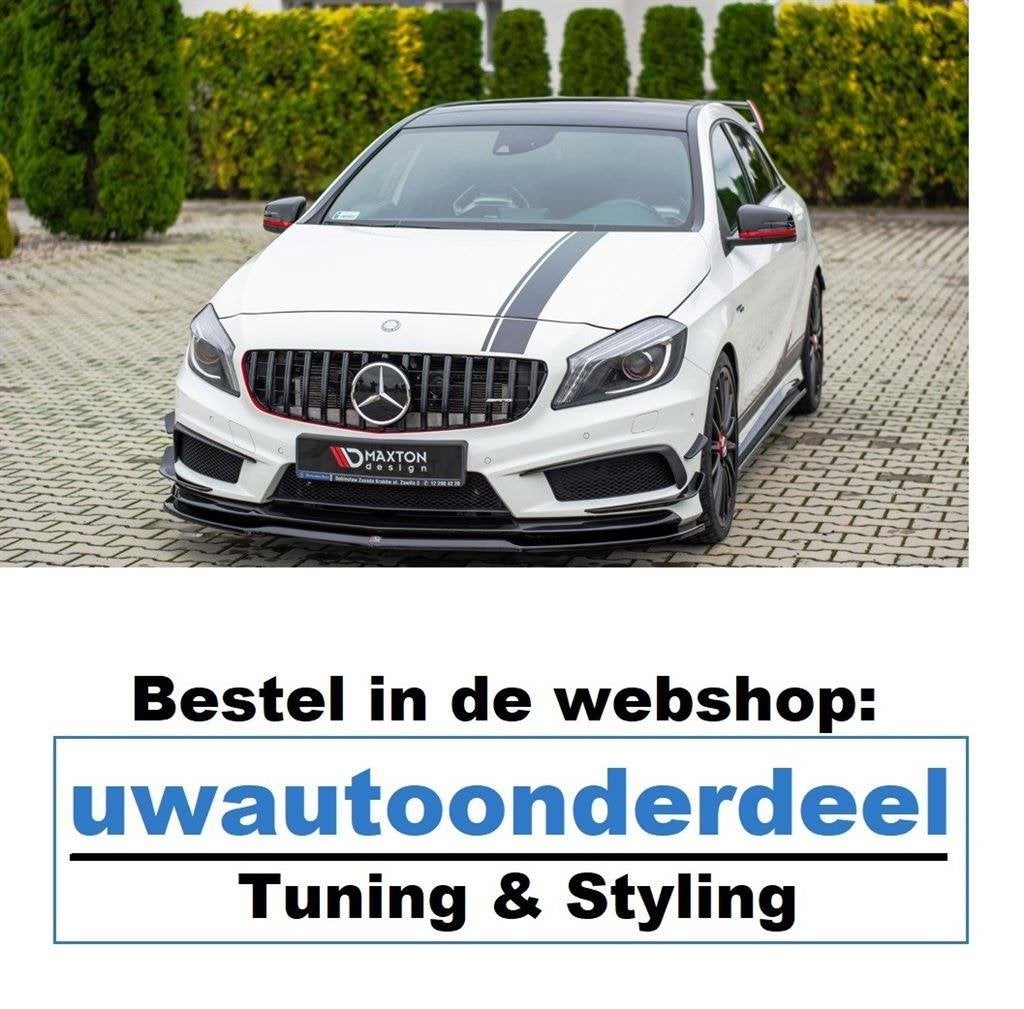 Maxton Design Mercedes A45 AMG Spoiler Lip Splitter W176, A.parts@hotmail.nl, Trasmolenlaan 12 3447 GZ Woerden, Verzenden, Nieuw