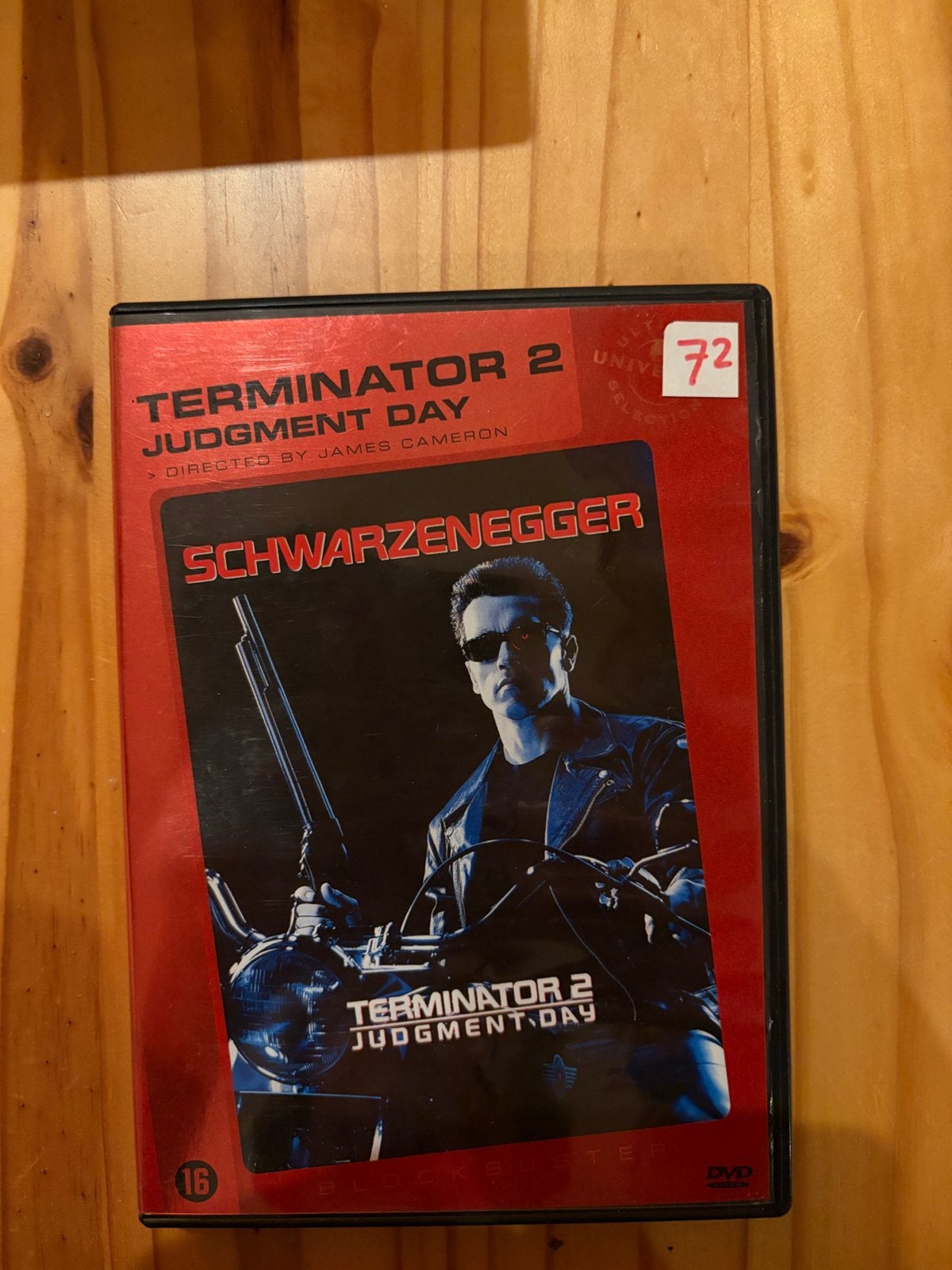 Terminator 2 schwarzenegger, Cd's en Dvd's, Vanaf 16 jaar, Ophalen of Verzenden, Zo goed als nieuw, Actie