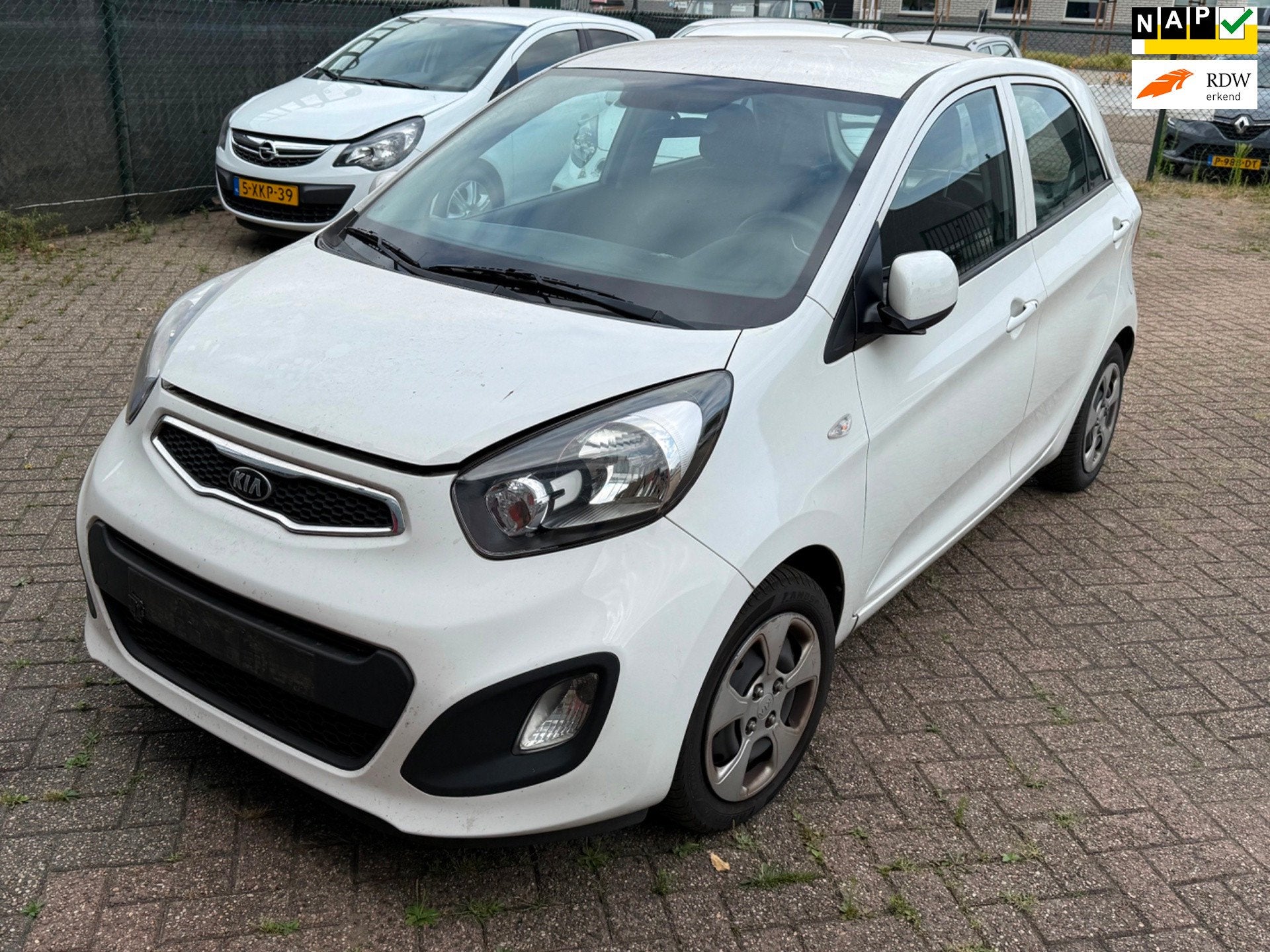 Kia Picanto 1.0 CVVT ISG Comfort Pack, Kia, Wit, Handgeschakeld, 998 cc