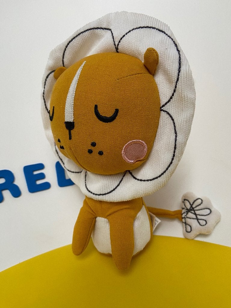 K3349 bon ton toys leeuw picca loulou, Ophalen of Verzenden, Zo goed als nieuw, Overige typen