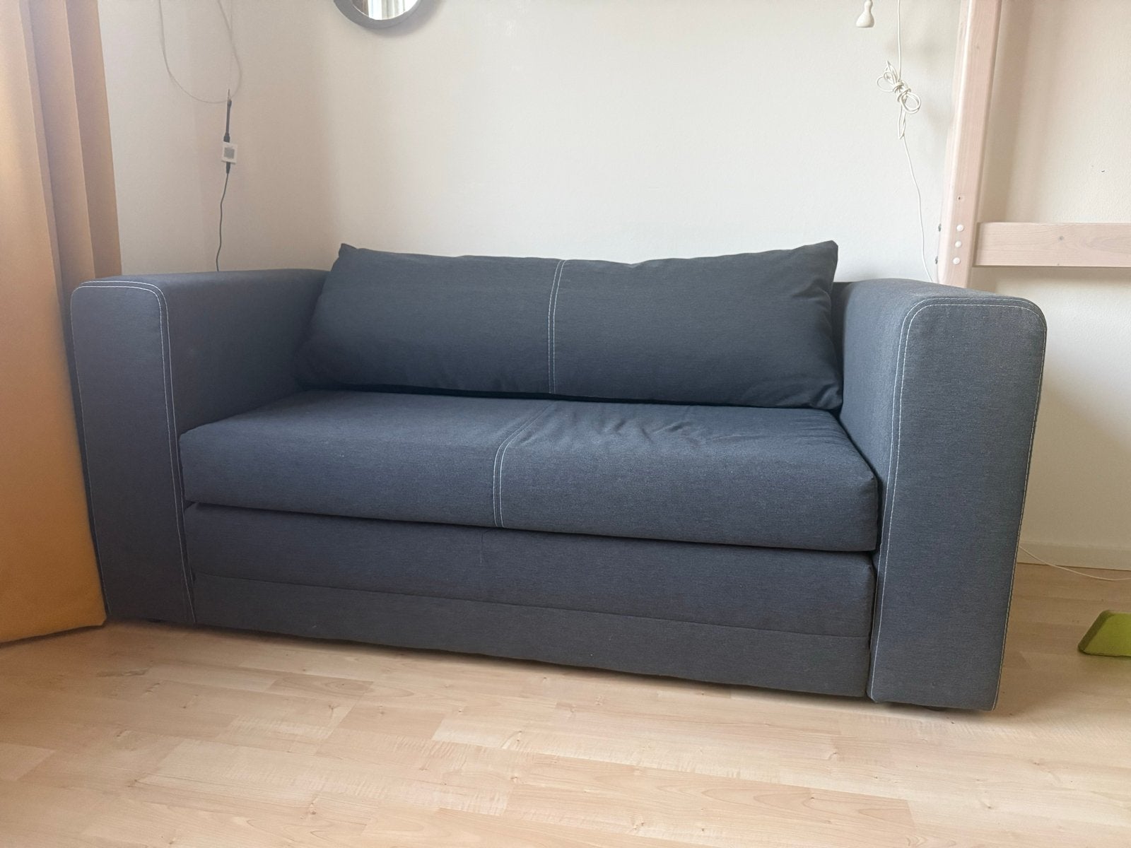 IKEA slaapbank Askeby - zeer goede staat, Ophalen, Gebruikt, 140 cm, Twijfelaar