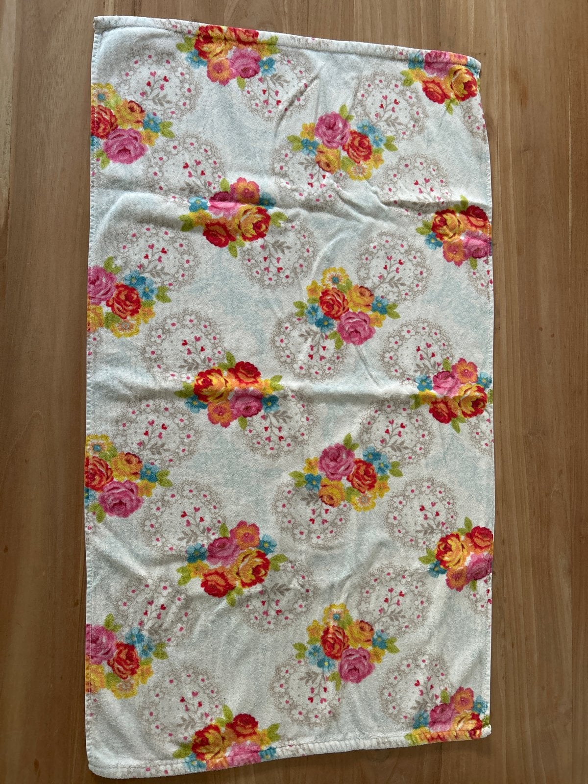 Pip Studio Handdoek met Bloemenpatroon, Meerkleurig, Handdoek, Zo goed als nieuw, Pip Studio