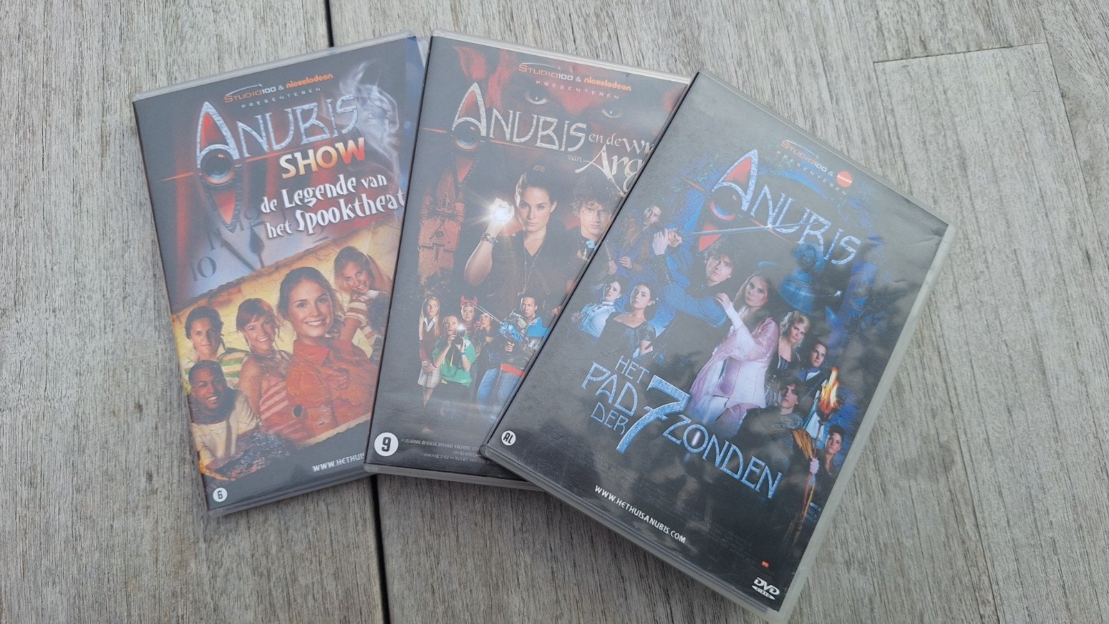Het Huis Anubis DVD Box - 3 films, Cd's en Dvd's, Avontuur, Nederlands, Vanaf 6 jaar, Film