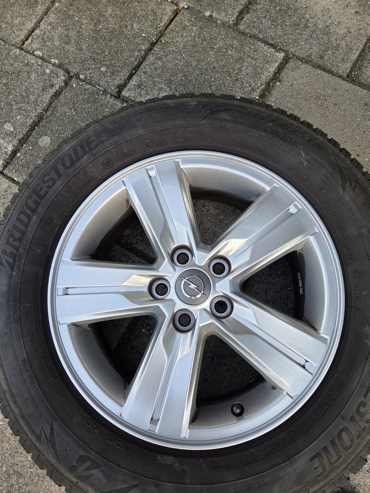 winterbanden 16 inch opel Mokka X, Ophalen, Gebruikt