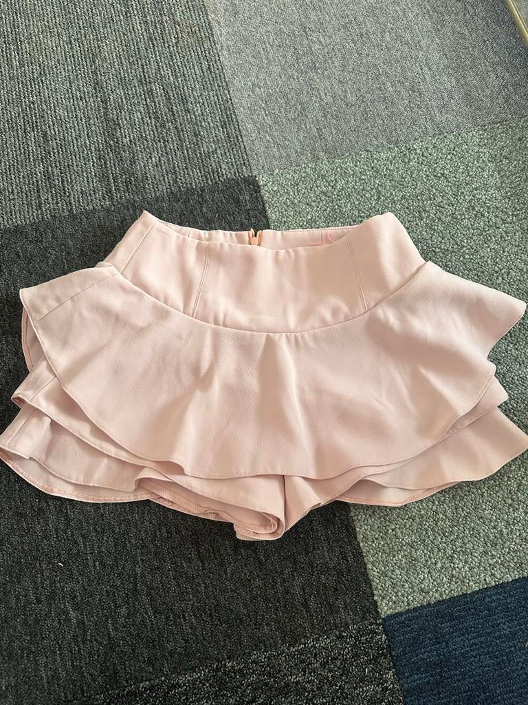 Zara roze skort met ruches - rokbroek, Ophalen of Verzenden, Zo goed als nieuw