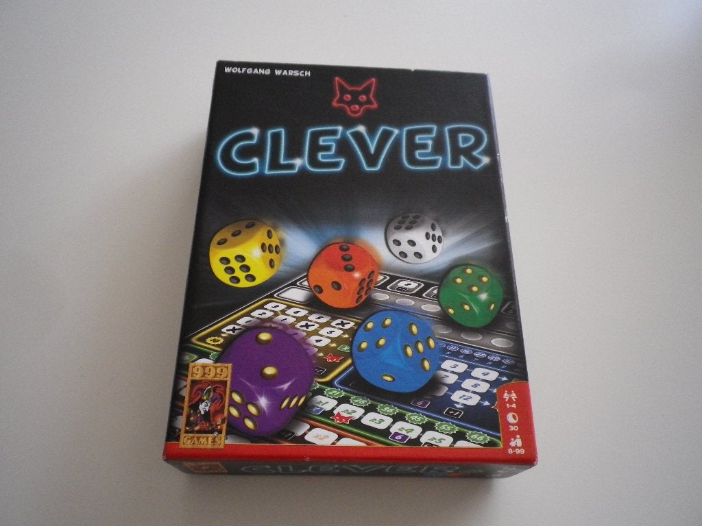 Clever 999 spel, Hobby en Vrije tijd, Gezelschapsspellen | Bordspellen, Ophalen of Verzenden, Zo goed als nieuw, 999 Games