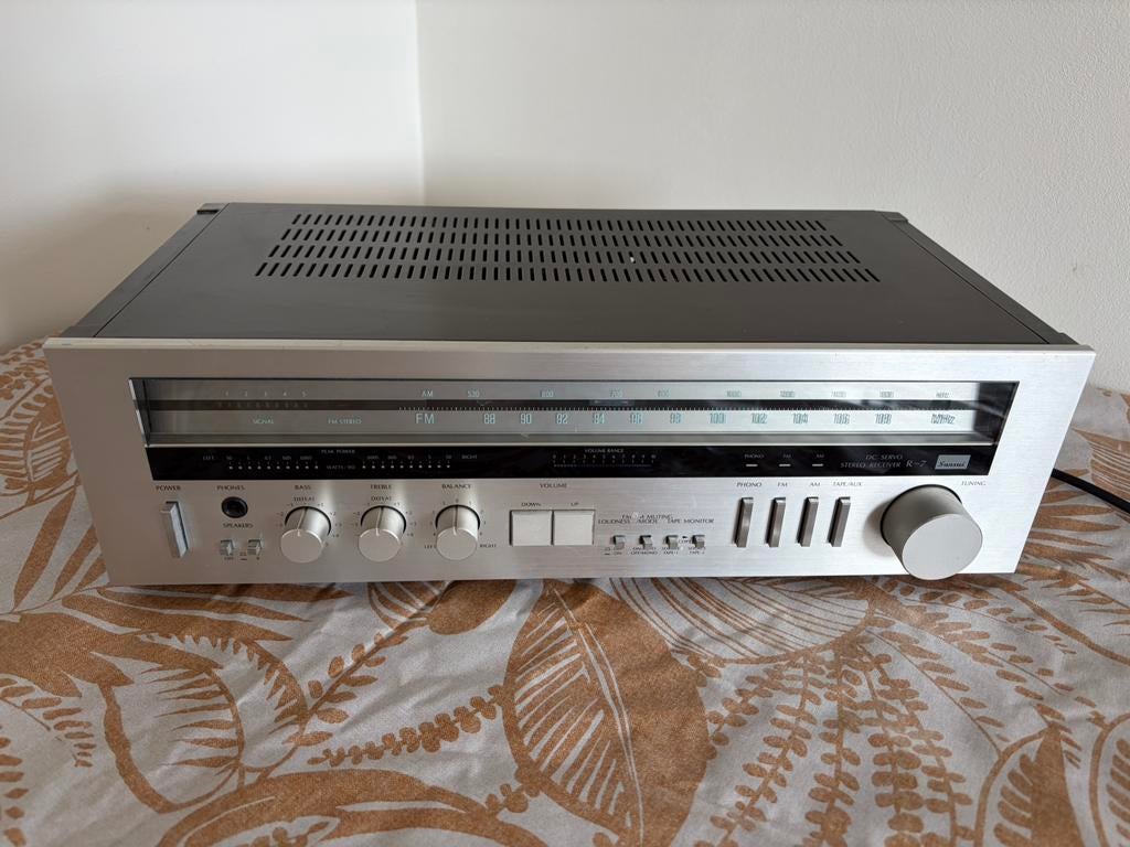 Sansui r-7 vintage versterker met Magnat magnastar speakers, Audio, Tv en Foto, Stereo-sets, Gebruikt, Tuner of Radio, Speakers