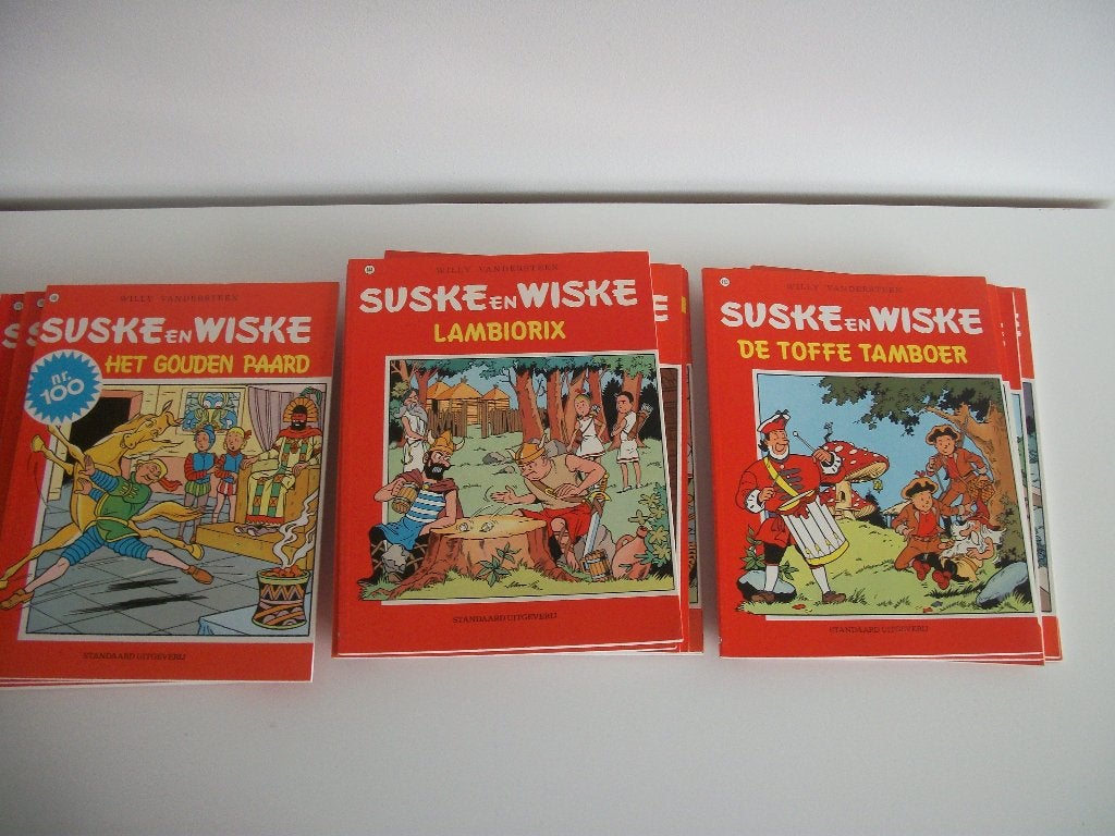 Suske en Wiske Stripboek - W. Vandersteen - zgan - pstuk, Meerdere stripboeken, Ophalen of Verzenden, Zo goed als nieuw, W. Vandersteen