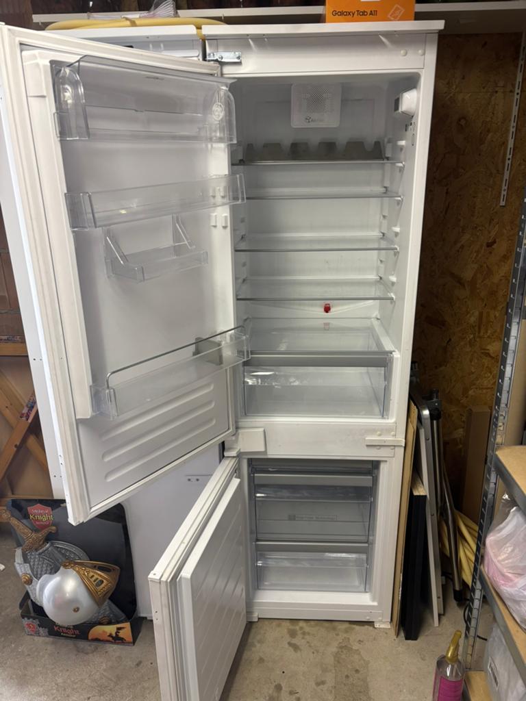Whirlpool ART 6711/A++SFS inbouw Koelkast met vriezer, Ophalen, Gebruikt, 200 liter of meer, Met aparte vriezer