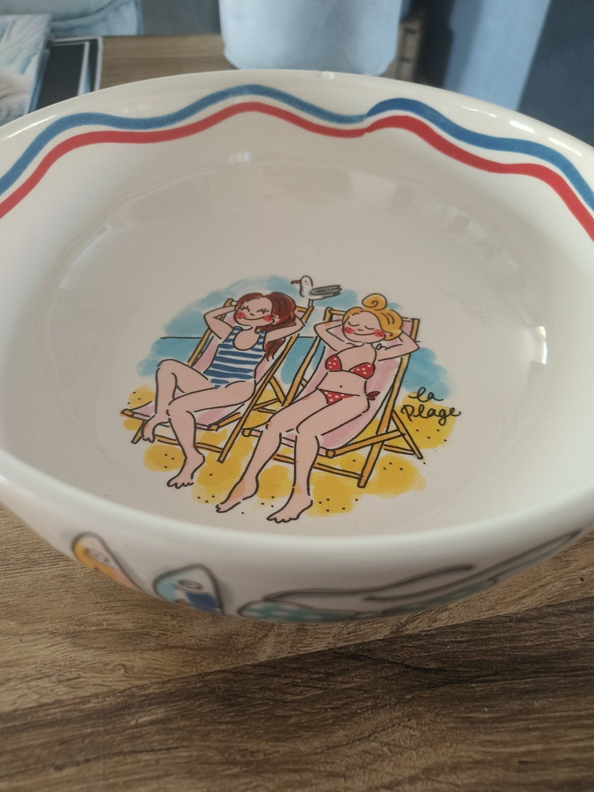 Schaal Blond Amsterdam La Plage, Ophalen of Verzenden