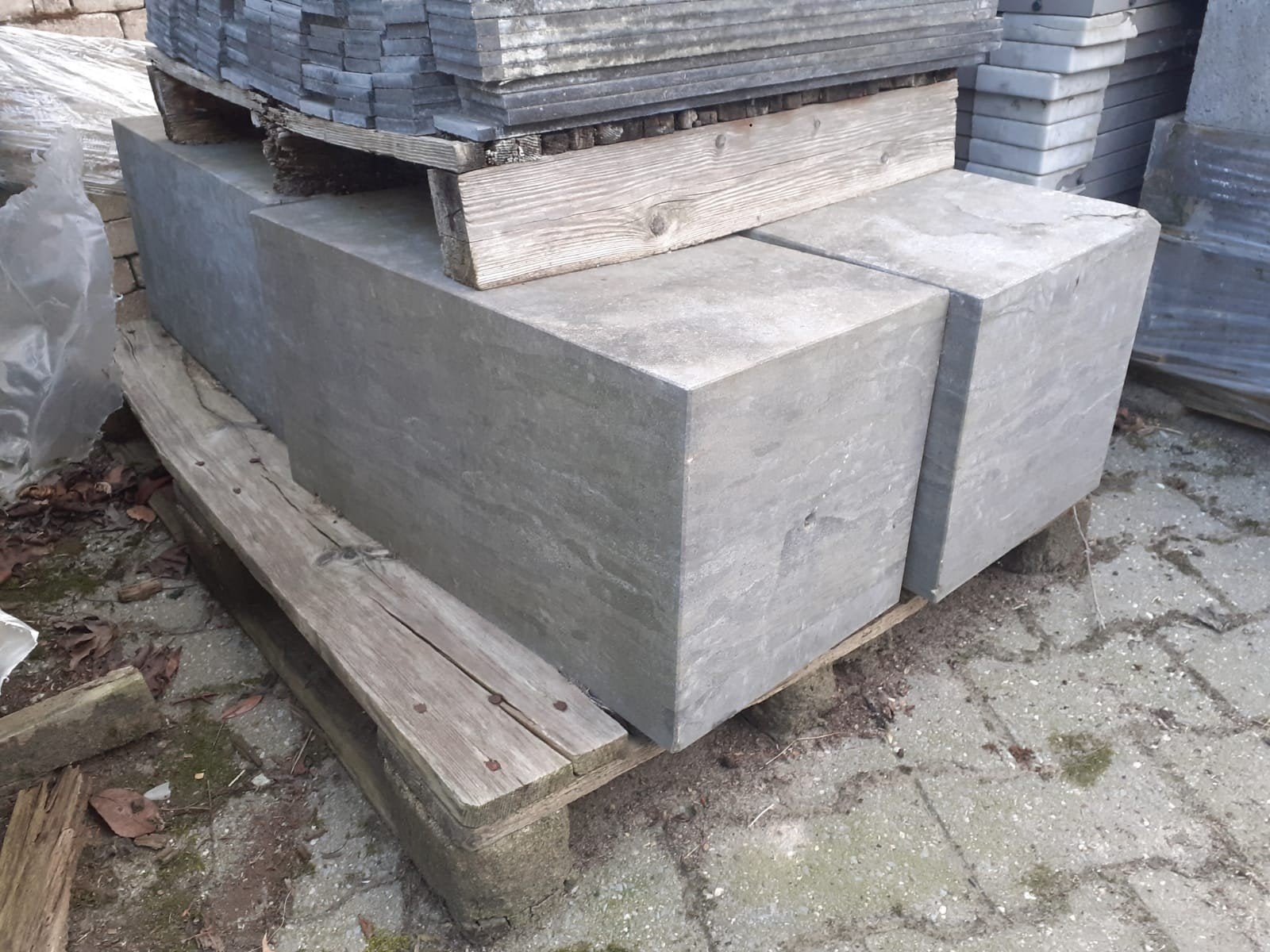 Massieve Hardsteen Zuil 30x30x60 cm, Ophalen, Overige materialen, Gebruikt, Overige typen