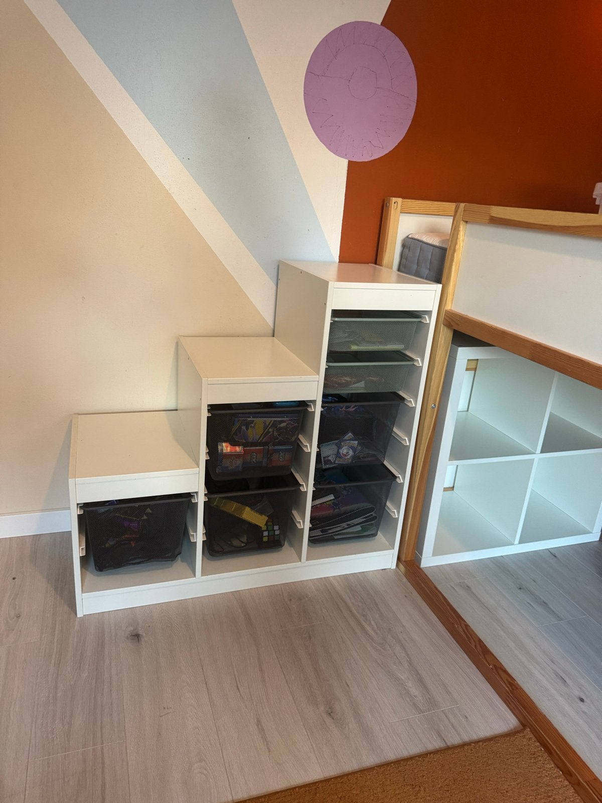 IKEA Kast met opbergbakken - Ideaal voor speelgoed, Ophalen, Gebruikt