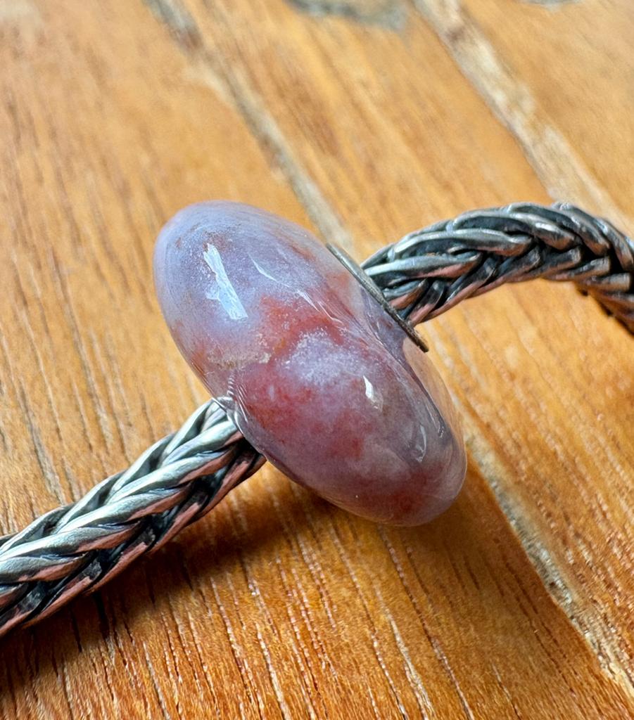 Trollbeads Fantasie Jaspis NIEUW, Sieraden, Tassen en Uiterlijk, Bedels, Ophalen of Verzenden, Nieuw, Zilver, Trollbeads