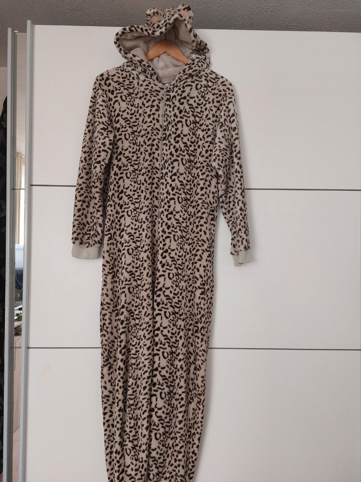 Leopard print onesie maat S/M, Kleding | Dames, Bruin, Ophalen of Verzenden, Maat 36 (S), Apollo