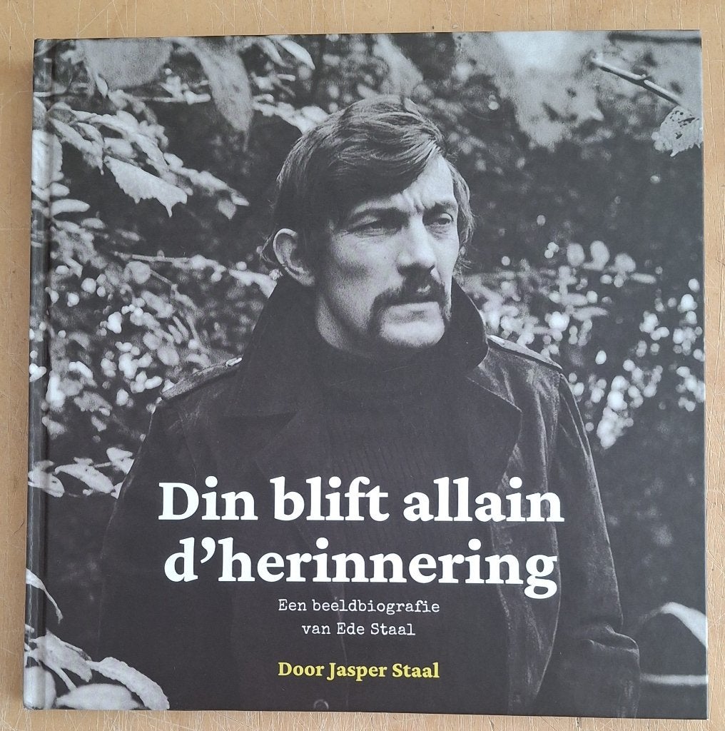 Ede Staal- Din blift allain d'herinnering- Boek- Als Nieuw, Verzenden, Artiest, Jasper Staal, Zo goed als nieuw