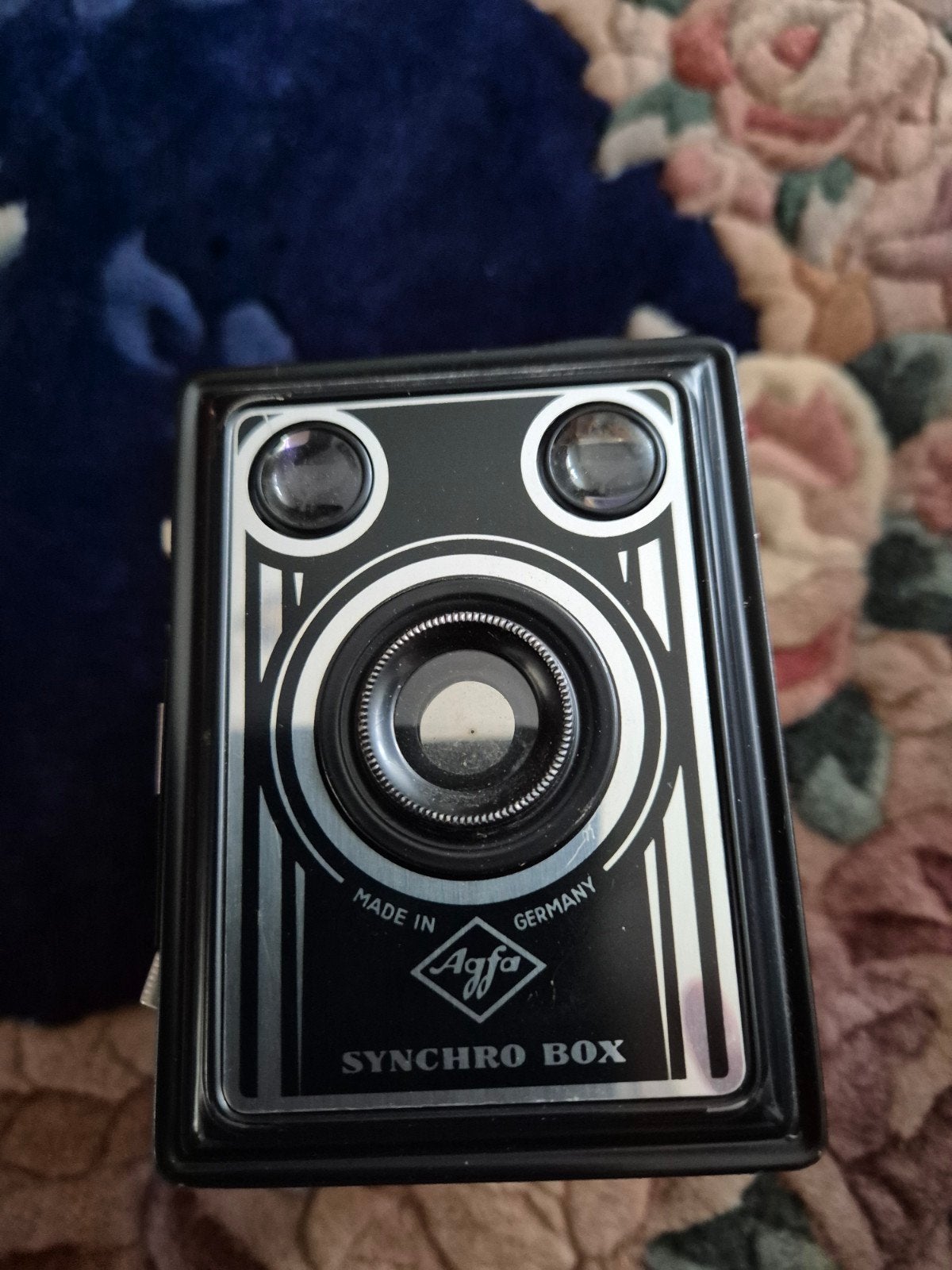 Vintage Agfa Synchro Box camera - Made in Germany, Ophalen, Gebruikt, Compact, Overige Merken