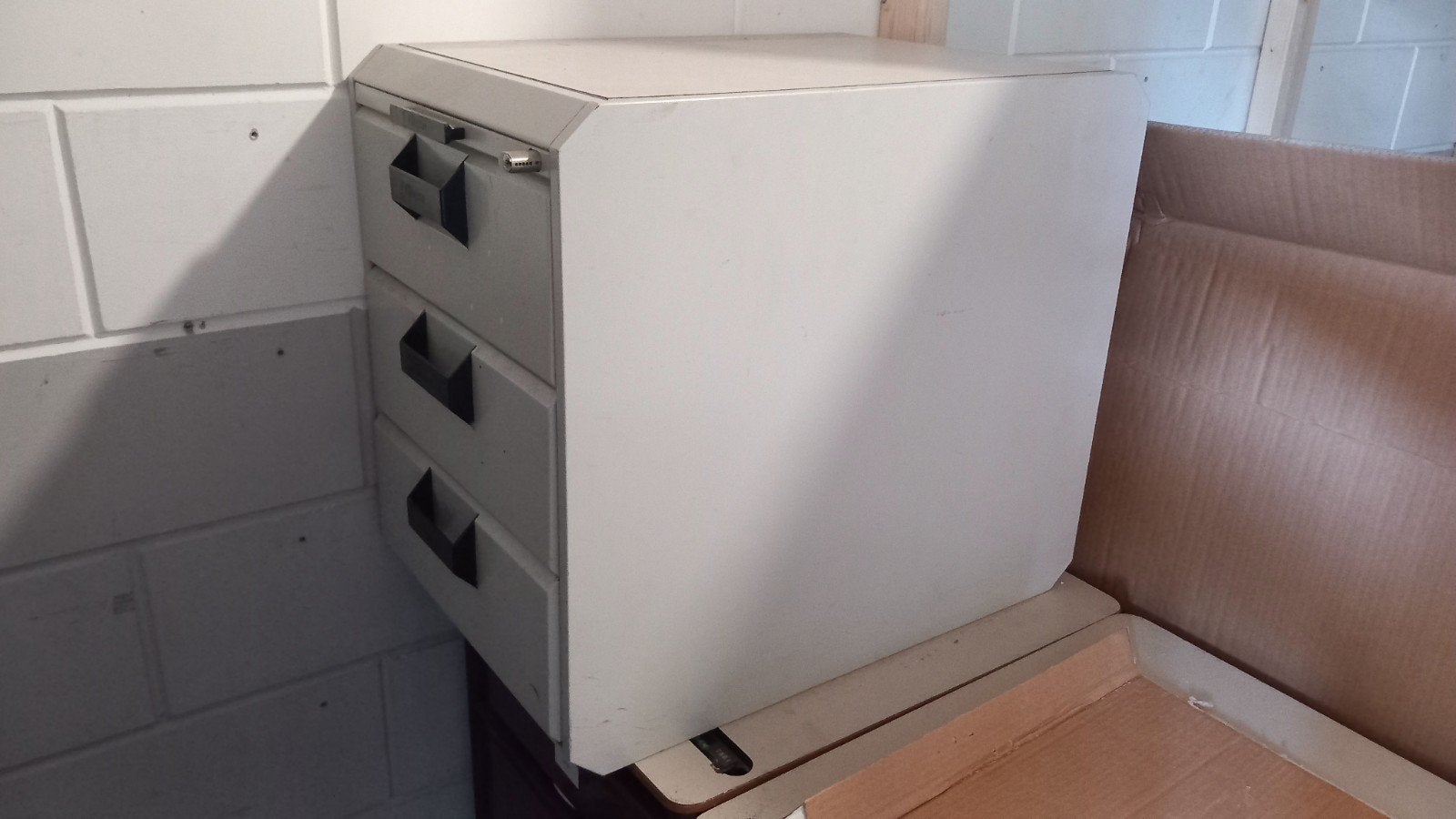 Gispen Stalen Ladeblok - 3 Laden - 60x40x53 cm, Huis en Inrichting, Kasten | Ladekasten, Minder dan 50 cm, Gebruikt, Ophalen of Verzenden