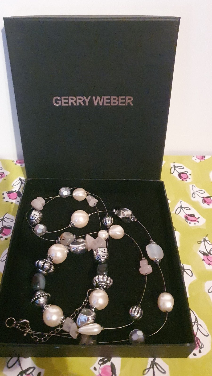 Gerry Weber ketting met parels en stenen, Ophalen of Verzenden