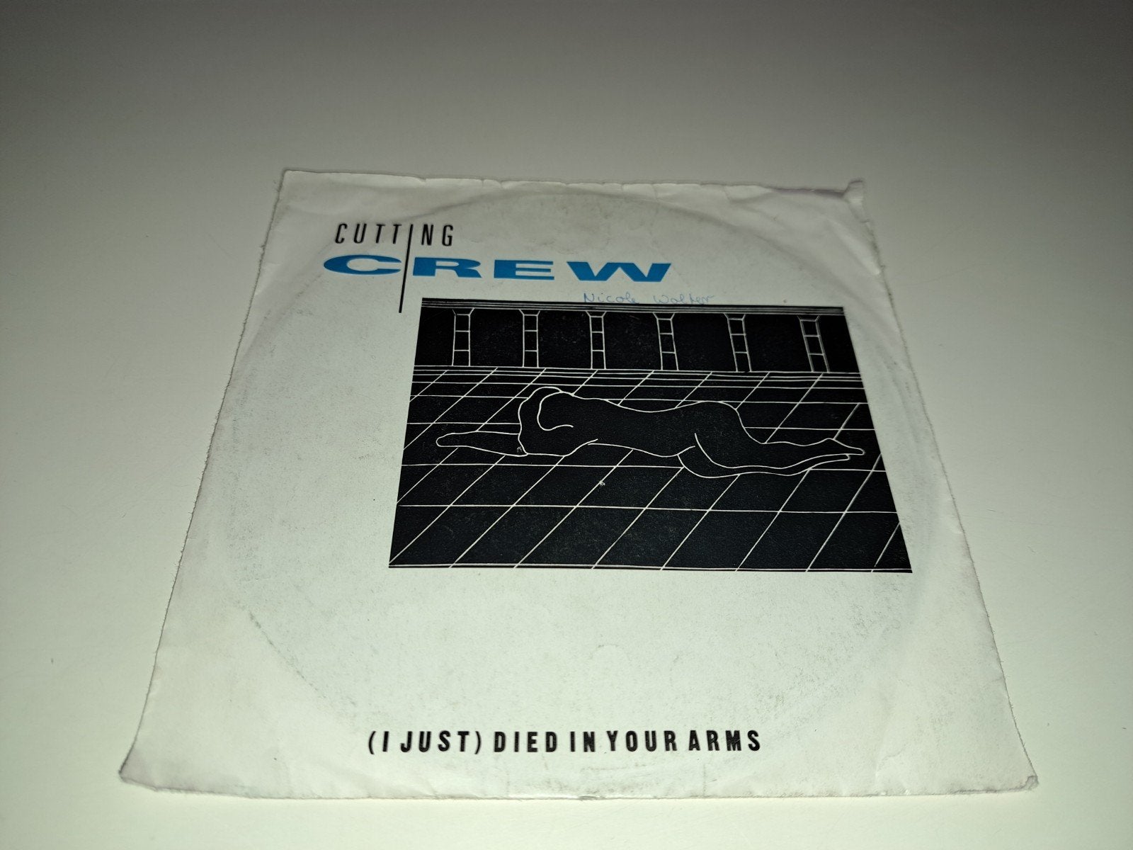 7" Cutting crew : ( I just ) Died in your arms, Cd's en Dvd's, Verzenden, Zo goed als nieuw, Pop