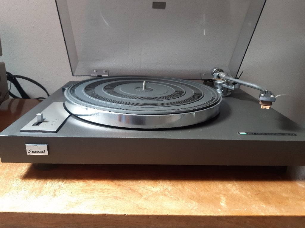Sansui SR-222, Ophalen, Gebruikt, Platenspeler, Overige merken
