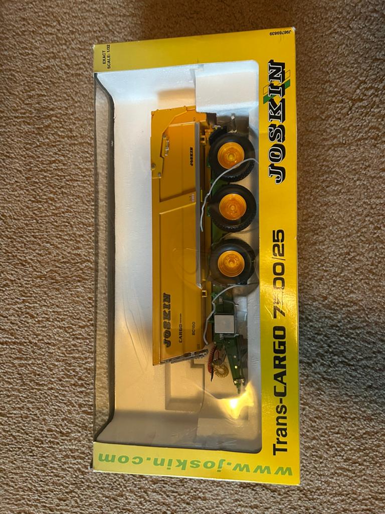 Joskin trans cargo 7500/25 kieper, Ophalen of Verzenden, Gebruikt, Tractor of Landbouw, Overige merken