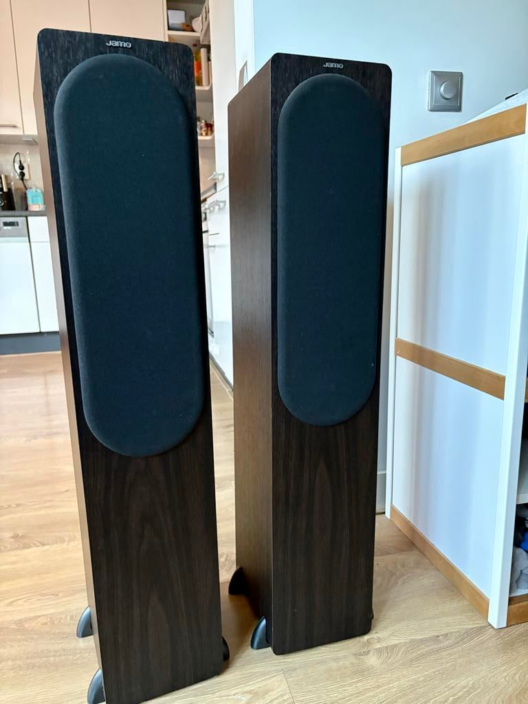Jamo S426 luidsprekers, Ophalen, Gebruikt, 120 watt of meer, Front, Rear of Stereo speakers