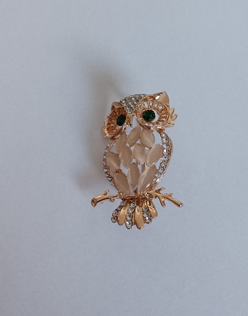 Uiltje broche, Overige materialen, 4 tot 7 cm, Overige kleuren, Nieuw