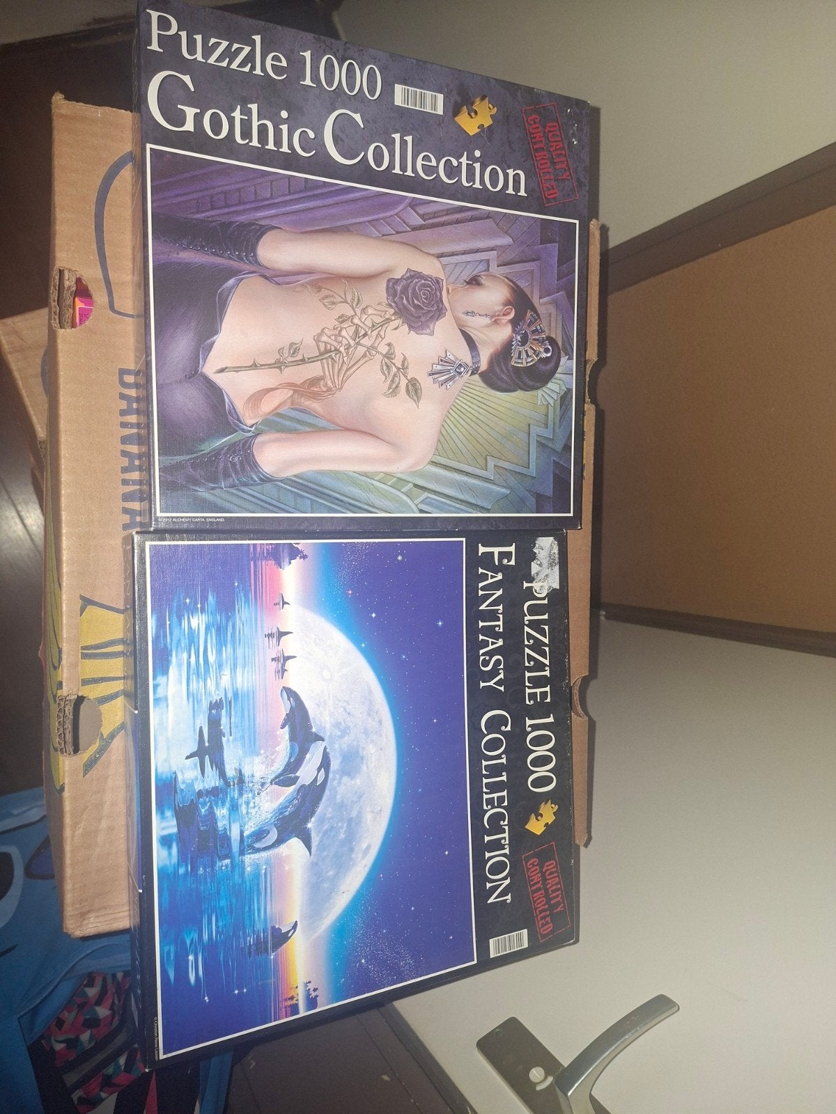Leuke puzzels, Hobby en Vrije tijd, Denksport en Puzzels, Ophalen of Verzenden, 500 t/m 1500 stukjes, Zo goed als nieuw