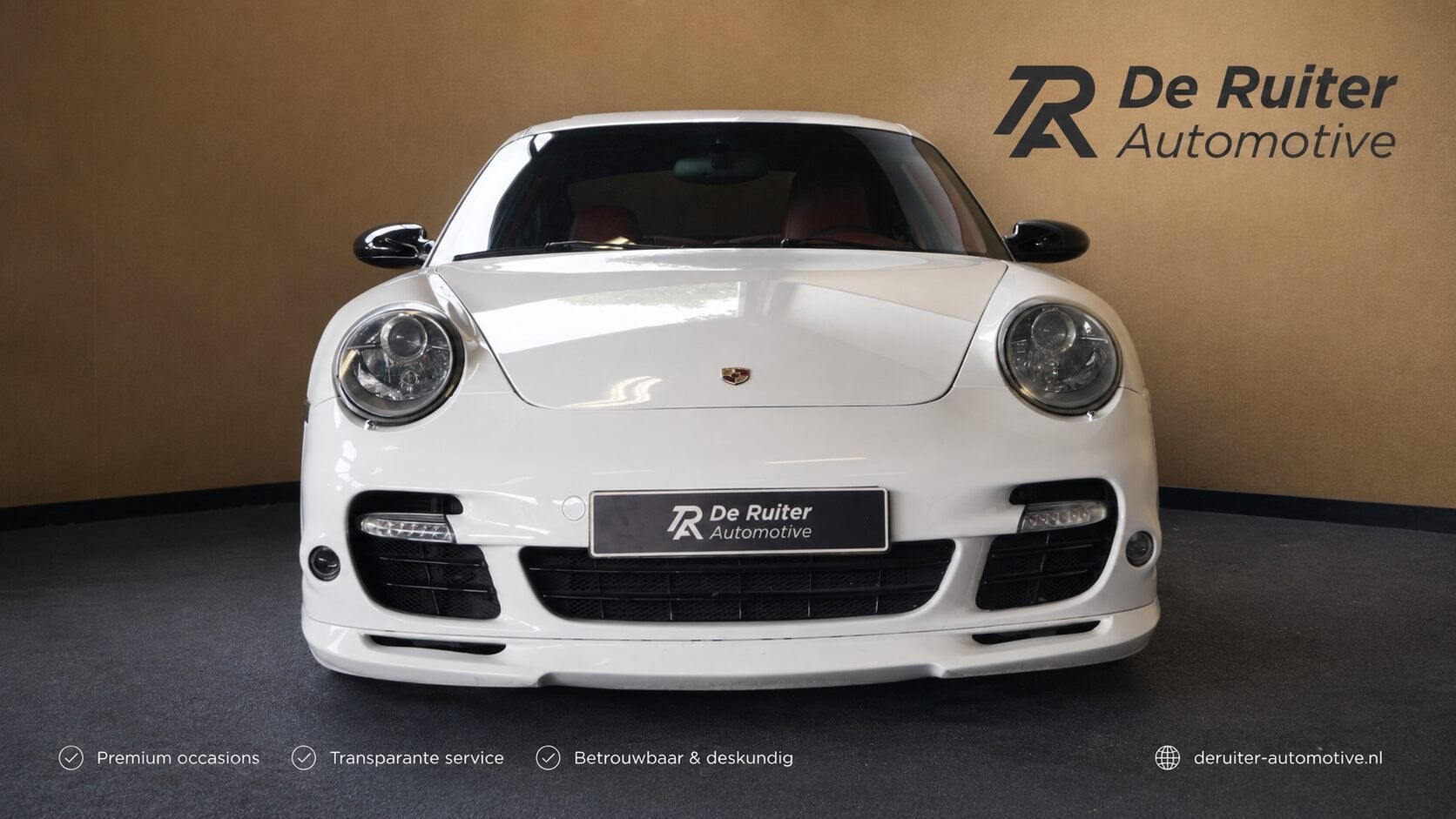 Porsche 911 3.6 Turbo, Automatische klimaatregeling, Gebruikt, 4 stoelen, Wit