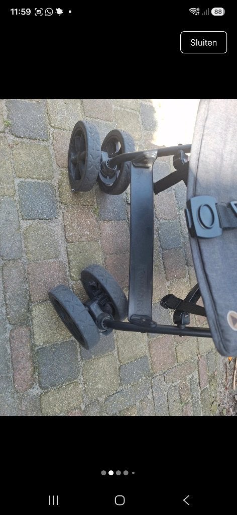 Compacte en lichtgewicht buggy, Ophalen of Verzenden, Gebruikt, Overige merken, Verstelbare rugleuning