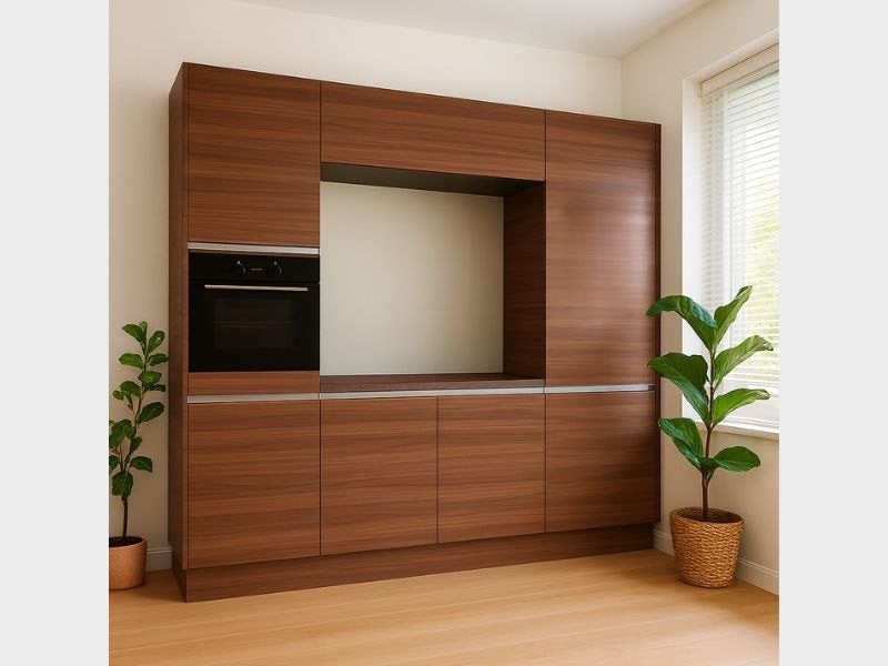 Nolte Küchen 240 cm Nussbaum Kuba– Helft van de winkelprijs, Ophalen, Nolte Küchen GmbH & Co. KG Anni-Nolte-Straße 4 32584 Löhne