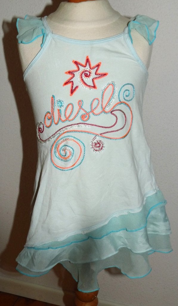 mooie Diesel tuniek jurk maat 86, Kinderen en Baby's, Babykleding | Maat 86, Meisje, Ophalen of Verzenden, Zo goed als nieuw, Diesel