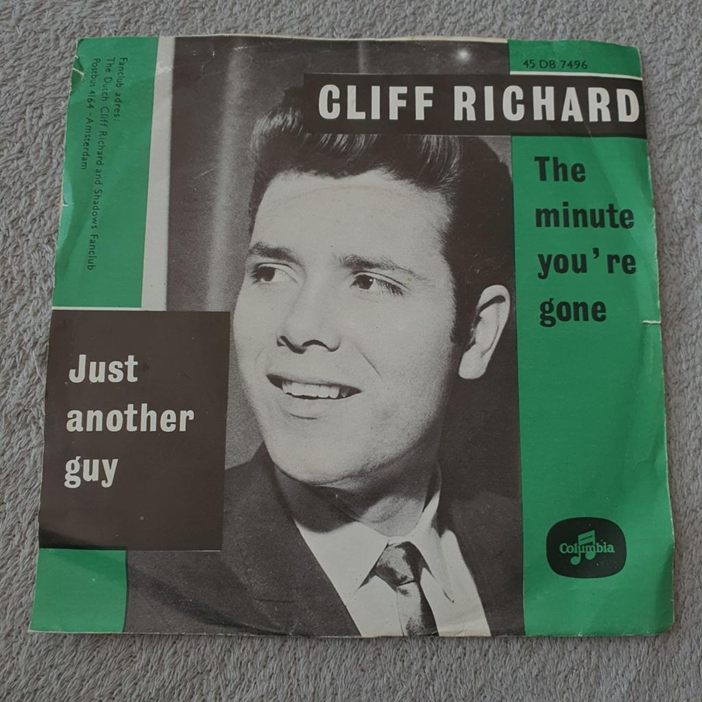 Cliff Richard  - The minute You're gone, Ophalen of Verzenden, Gebruikt, Pop